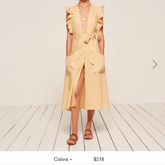 Reformation Dresses & Skirts - Reformation NWT Serengeti linen dress size 4